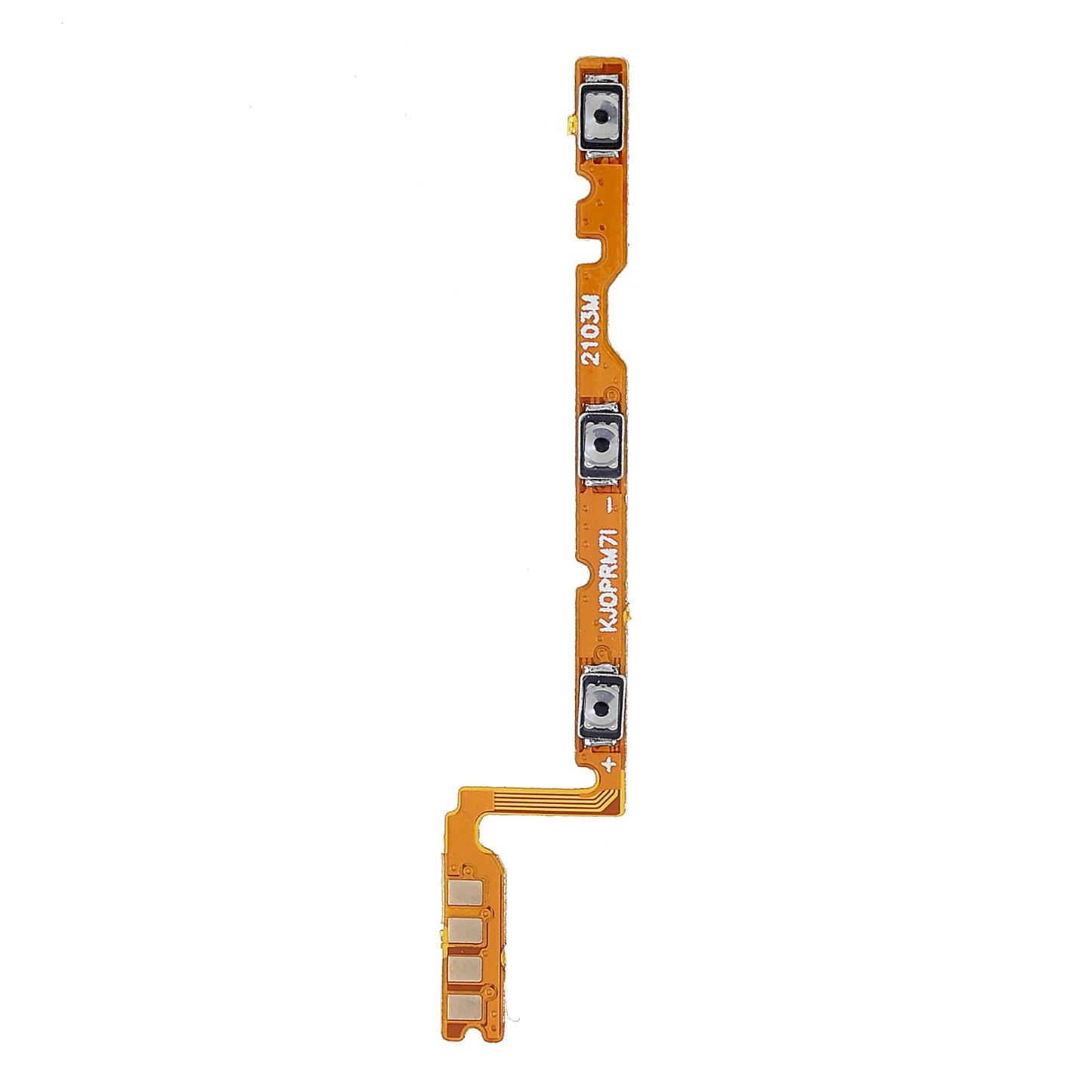 For Realme C17 RMX2101 / 7i (Asia) RMX2103 Power On/Off and Volume Flex Cable Replace Part (without Logo)
