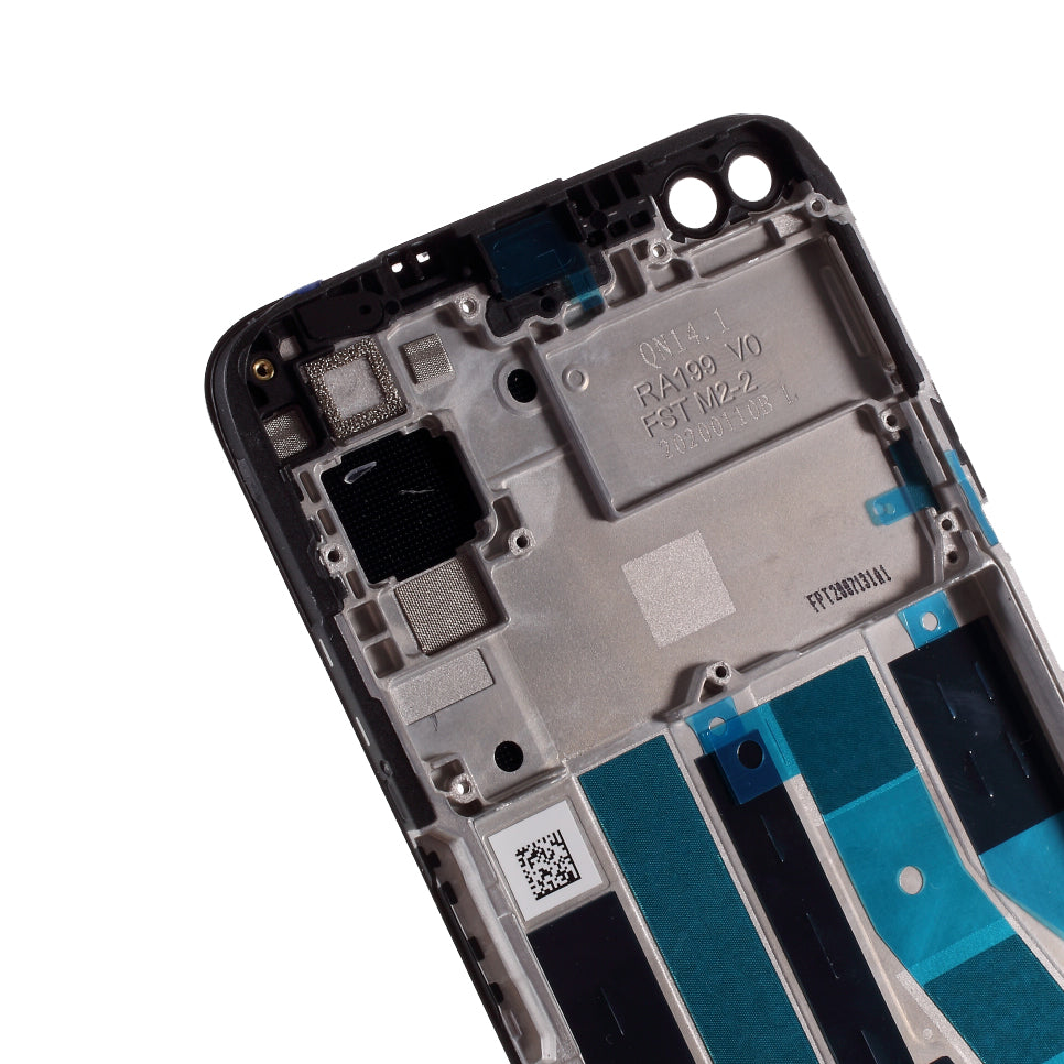 OEM Front Housing Frame Spare Part (A Side) for Realme 6 Pro - Black