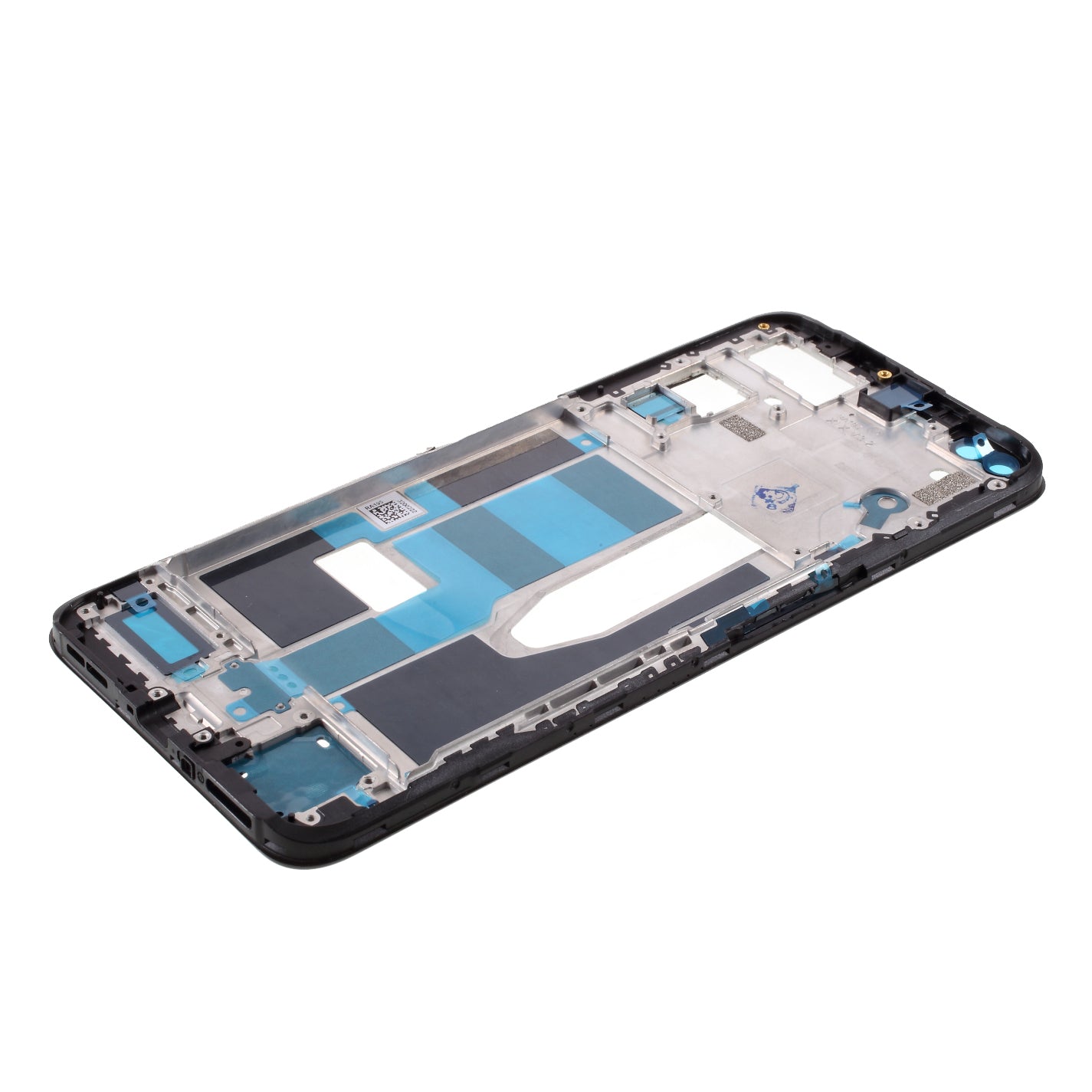 OEM Front Housing Frame Spare Part (A Side) for Realme X50 5G - Black