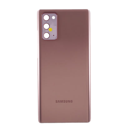 OEM Plastic Battery Housing with Adhesive Sticker + Camera Lens Ring Cover for Samsung Galaxy Note 20 N980 N981