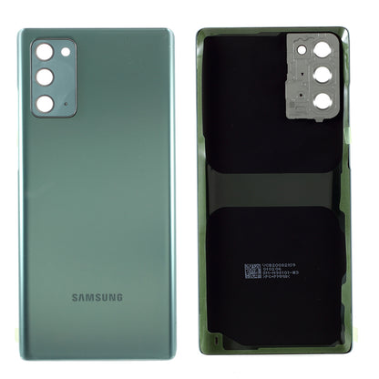 OEM Plastic Battery Housing with Adhesive Sticker + Camera Lens Ring Cover for Samsung Galaxy Note 20 N980 N981