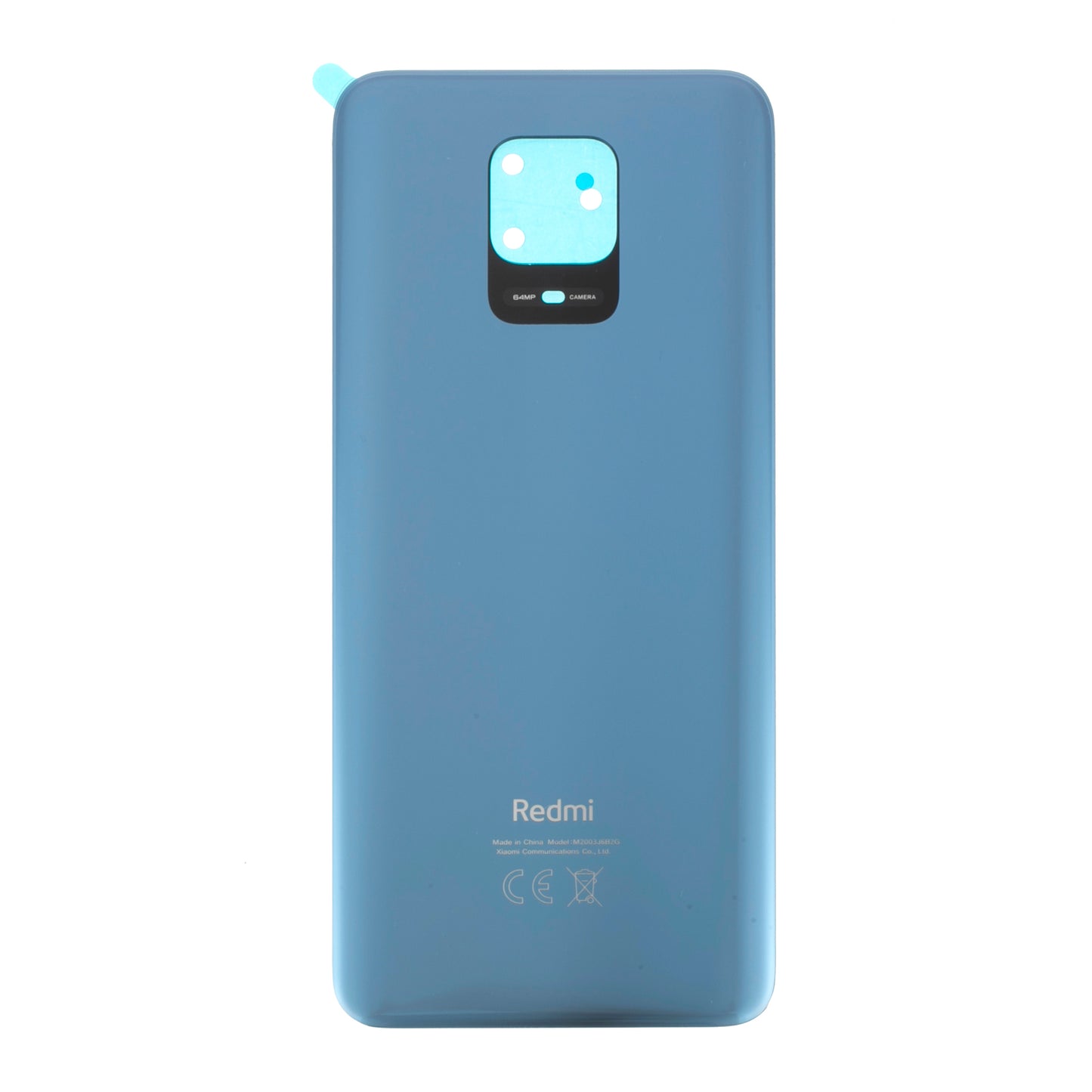 OEM Back Battery Housing Cover Replacement for Xiaomi Redmi Note 9 Pro - Blue