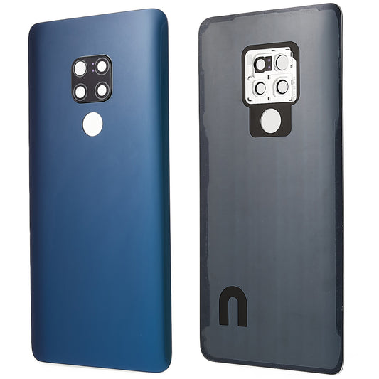 For Huawei Mate 20 Housing Battery Door Back Cover Replacement Parts with Camera Ring Cover (without Logo)