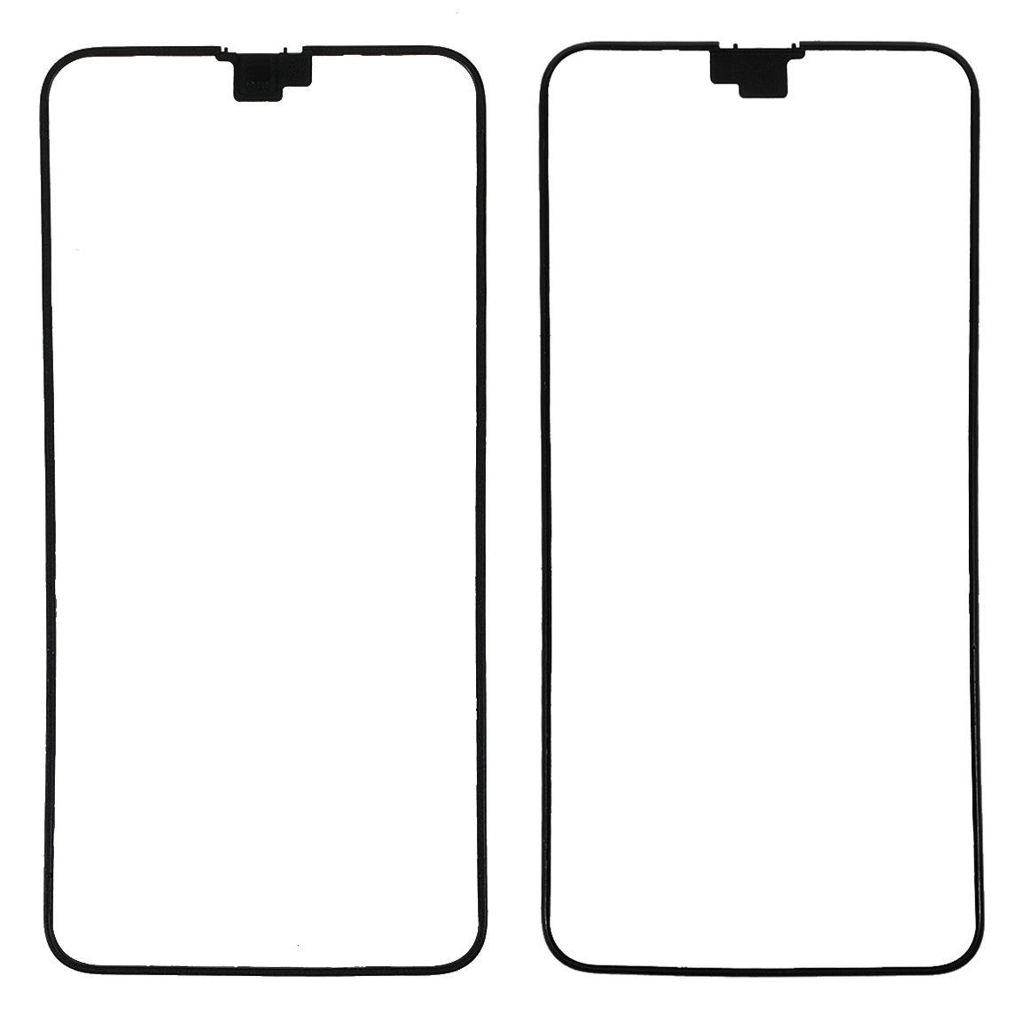 For Honor 20 Pro OEM LCD Front Supporting Frame Bezel Part (without Logo) - Black
