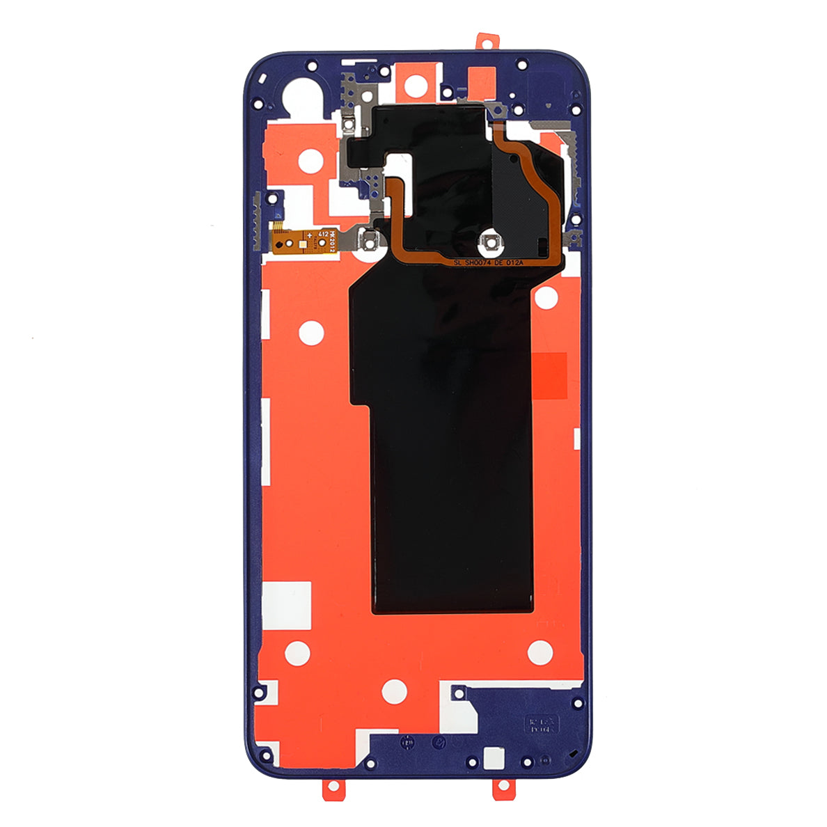 OEM Rear Housing Supporting Frame Battery Back Cover Bracket  with NFC Flex Cable (without Logo) for Honor 20/nova 5T