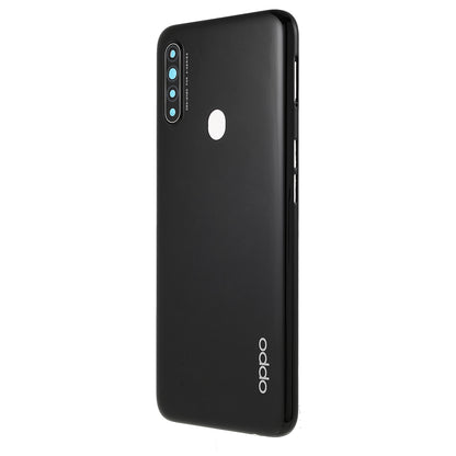 Battery Housing Back Cover with Camera Ring Lens Cover Replacement for Oppo A31 (2020)