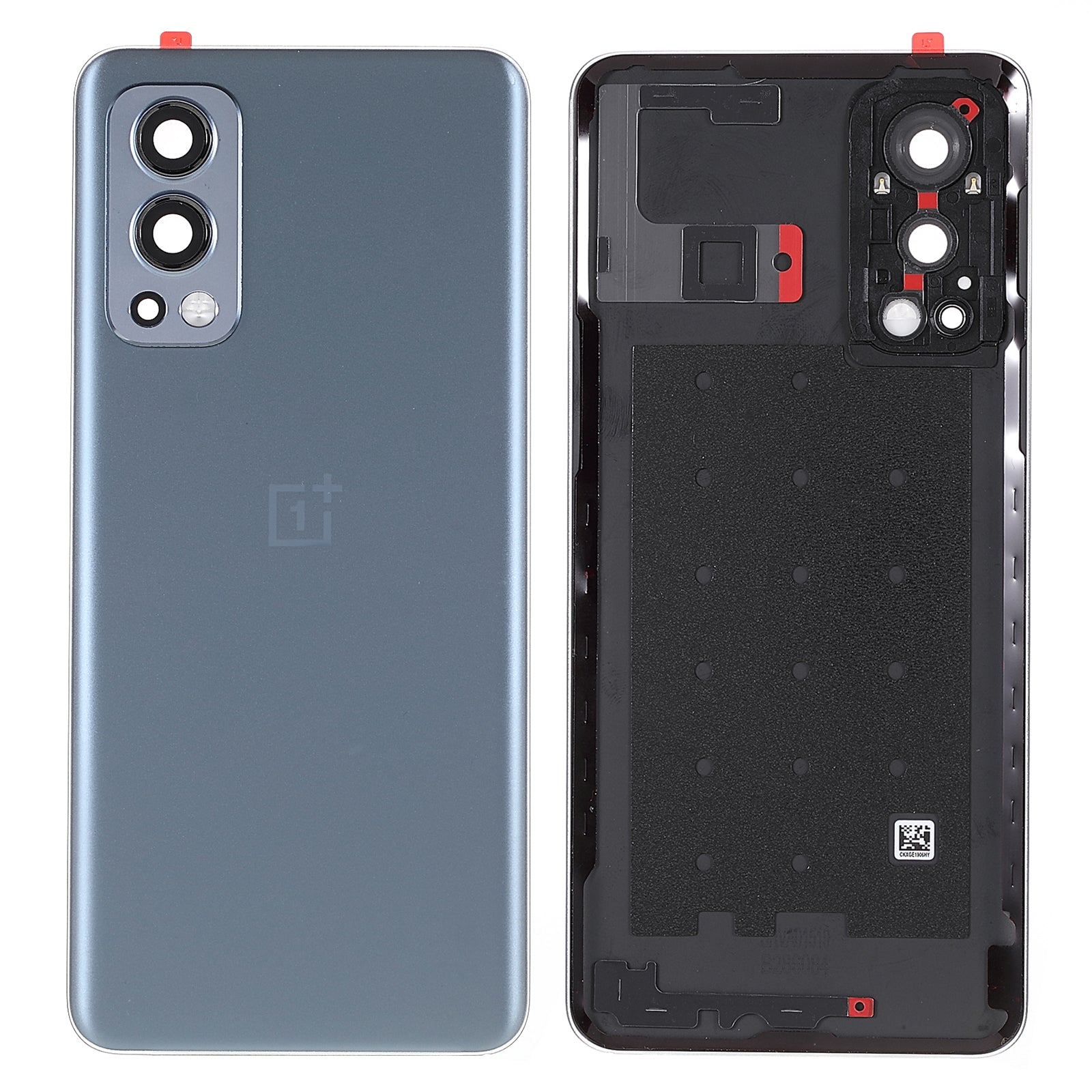 For OnePlus Nord 2 5G OEM Battery Back Cover Rear Door Housing Replacement with Camera Lens Ring Cover