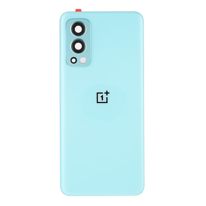 For OnePlus Nord 2 5G OEM Battery Back Cover Rear Door Housing Replacement with Camera Lens Ring Cover