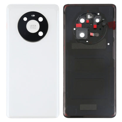 For Huawei Mate 40 Battery Housing Back Cover with Camera Ring Lens Cover Replacement (without Logo)