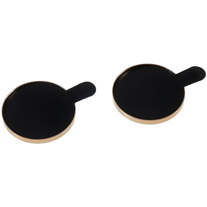 2Pcs / Set for iPhone 14 6.1 inch / 14 Plus 6.7 inch Glitter Rhinestone Camera Lens Protector Metal Ring Tempered Glass Lens Fim
