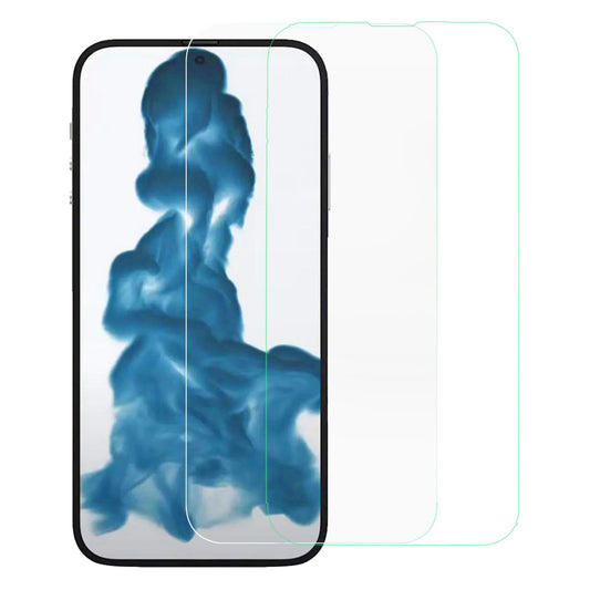 2Pcs / Set Screen Protector for iPhone 14 Plus 6.7 inch, 2.5D Arc Edge 9H Hardness Anti-fingerprint Tempered Glass Film