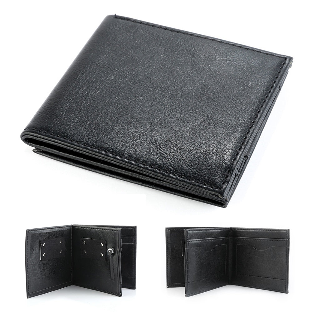 Flame Fire Wallet PU Leather Purse Magician Prop Stage Performance Show Magic Trick