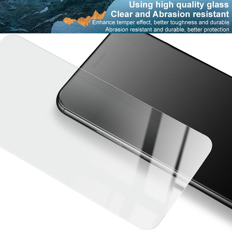 IMAK H Series for Realme Narzo 50i / Narzo 50A / C31 / Q5i 5G / vivo V23 5G Tempered Glass Film 9H Hardness Anti-Scratch HD Full Glue Screen Protector