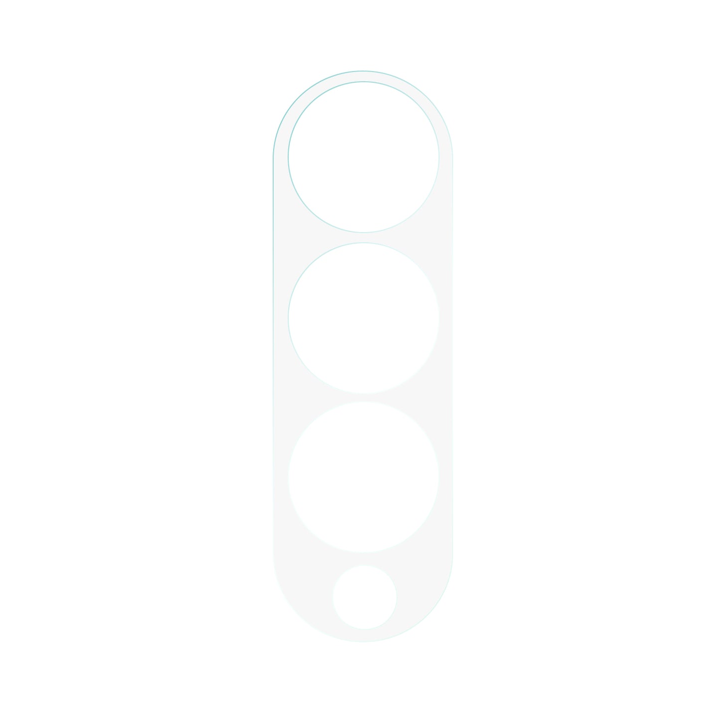 For Samsung Galaxy Z Fold4 5G Rear Camera Lens Protector Tempered Glass High Transparency Anti-scratch Full Lens Film
