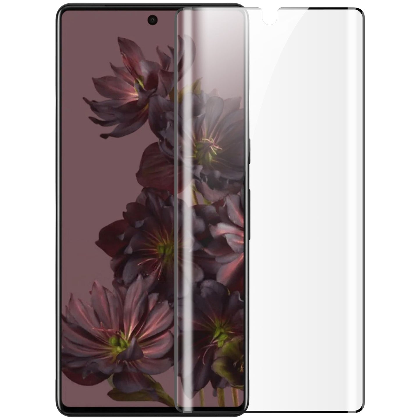 NILLKIN for Google Pixel 7 Pro 2Pcs / Pack 3D Curved Full Screen Protector Full Glue Ultra Clear PMMA Screen Film