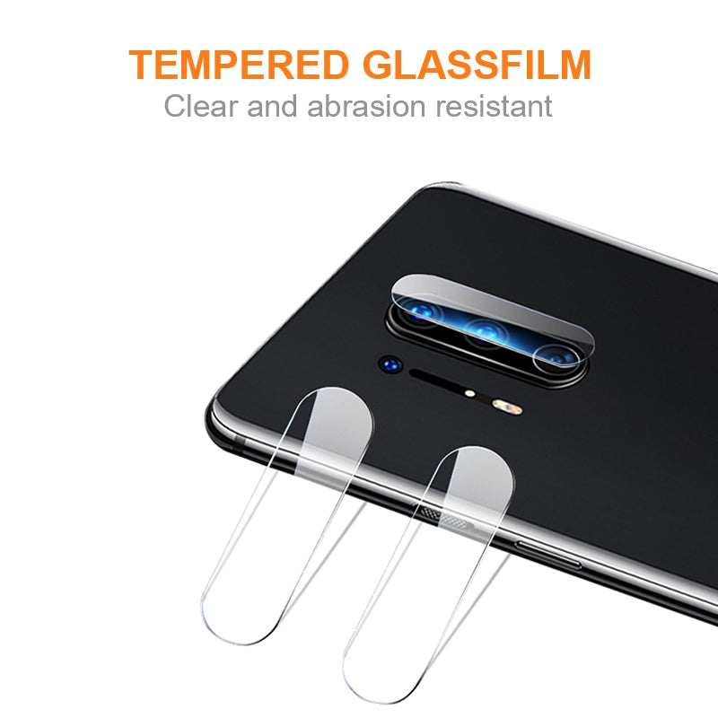 AMORUS For OnePlus 8 Pro HD Clear Camera Lens Protector Scratch-Resistant Tempered Glass Anti-explosion Lens Film