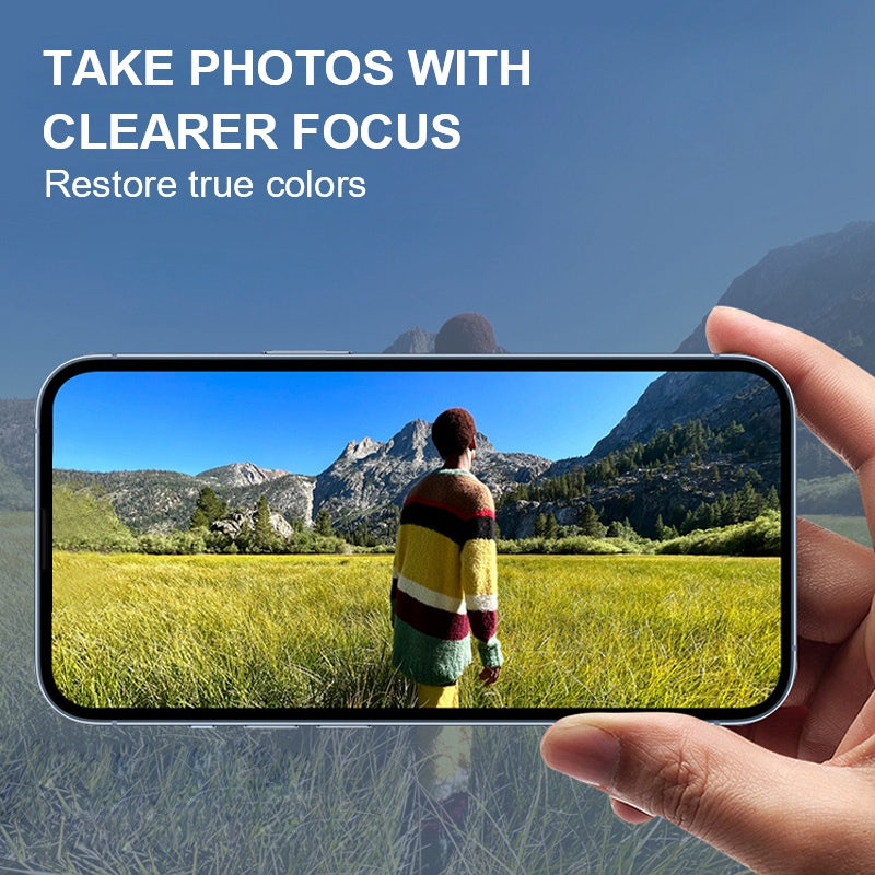 AMORUS For OnePlus 8 Pro HD Clear Camera Lens Protector Scratch-Resistant Tempered Glass Anti-explosion Lens Film