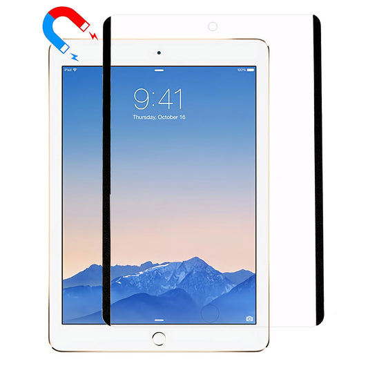 For iPad Air (2013) / Air 2 / iPad 9.7-inch (2017) / (2018) Paper-like Screen Protector Removable Reusable Magnetic Drawing Painting PVC Screen Film