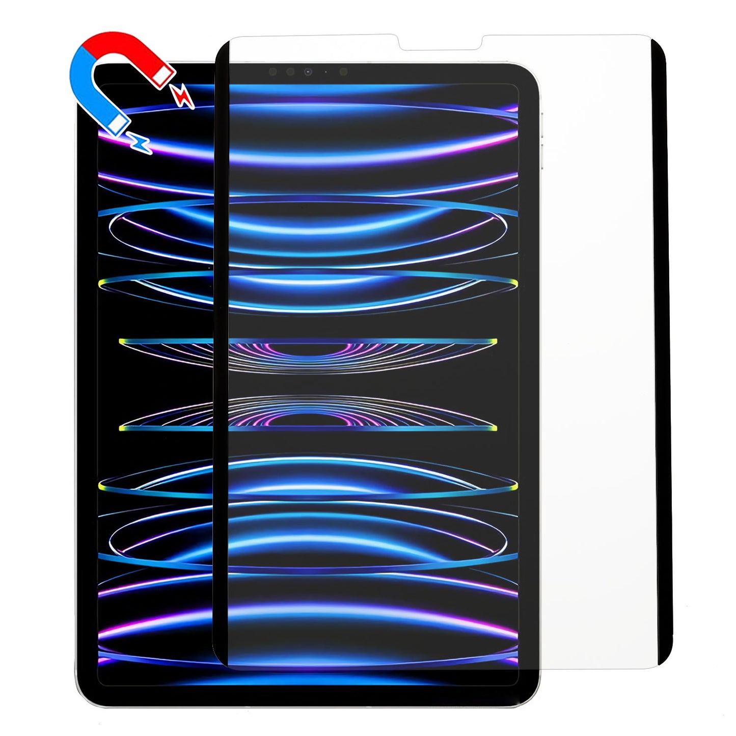 For iPad Pro 11 (2022) / (2021) / (2020) / (2018) / iPad Air (2022) / (2020) Magnetic Paper-like Screen Protector PVC Writing Drawing Screen Film