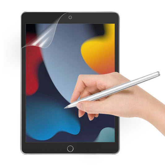 For iPad 10.2 (2021) / (2020) / (2019) Paper-feel Screen Protector Anti-scratch Full Cover PET Film for Drawing Writing