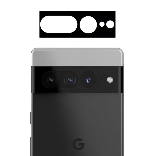 For Google Pixel 7 Pro 5G HD Clear Drop Resistant Camera Lens Protector Silk Printing Tempered Glass Lens Film