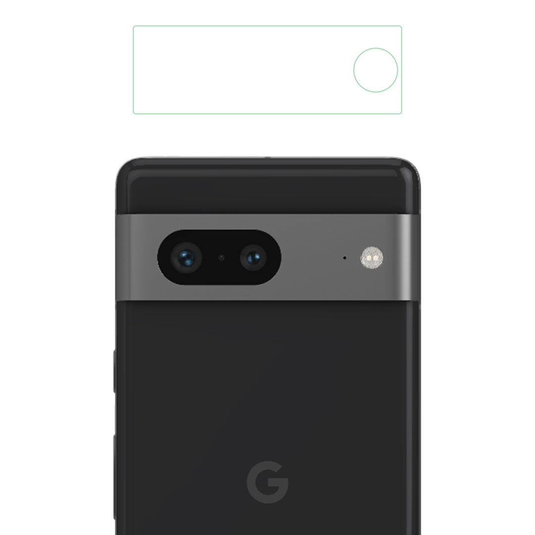 For Google Pixel 7 5G Camera Lens Protector Ultra Clear Anti-abrasion Tempered Glass Lens Film