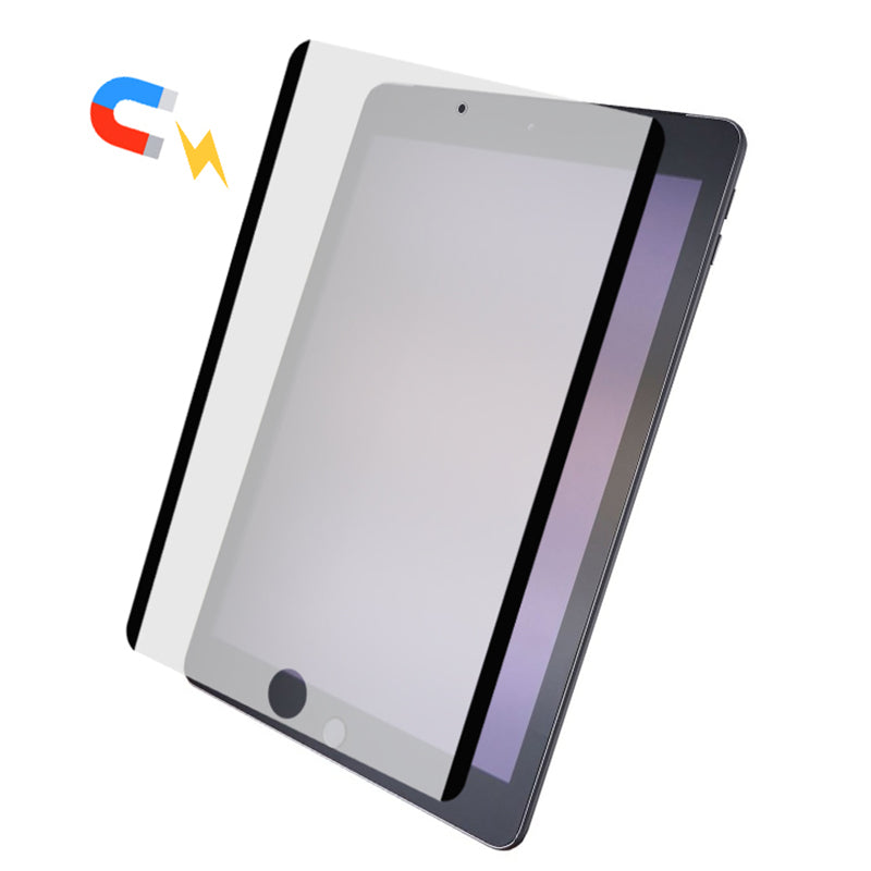 For iPad Air (2013) / Air 2 / iPad 9.7-inch (2017) / (2018) Write Like Paper Screen Protector Detachable Magnetic Anti-scratch Paper-feel Full Screen PVC Film