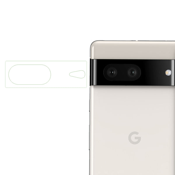 For Google Pixel 7 5G Anti-explosion Camera Lens Protector High Clarity Full Coverage Corning Gorilla Glass 3D Arc Edges Lens Film
