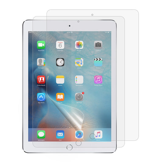 2Pcs Flexible PET Film for iPad 2 / 3 / 4, Full Coverage Transparent Scratch Resistant Protective Screen Protector