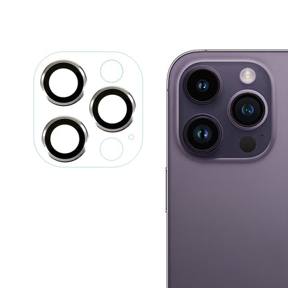 RURIHAI Phone Rear Camera Lens Protector For iPhone 14 Pro / 14 Pro Max Hard Metal + Acrylic Anti-scratch HD Clear Lens Film