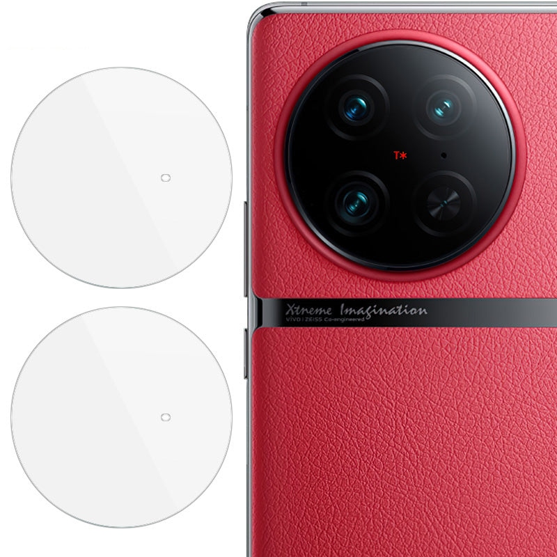 IMAK 2Pcs  /  Set for vivo X90 Pro 5G / X90 Pro+ 5G Ultra Clear Camera Lens Protector Tempered Glass Anti-scratch Lens Film