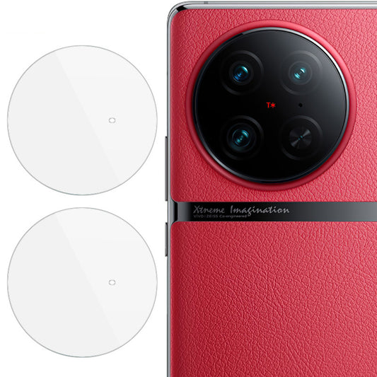 IMAK 2Pcs  /  Set for vivo X90 Pro 5G / X90 Pro+ 5G Ultra Clear Camera Lens Protector Tempered Glass Anti-scratch Lens Film