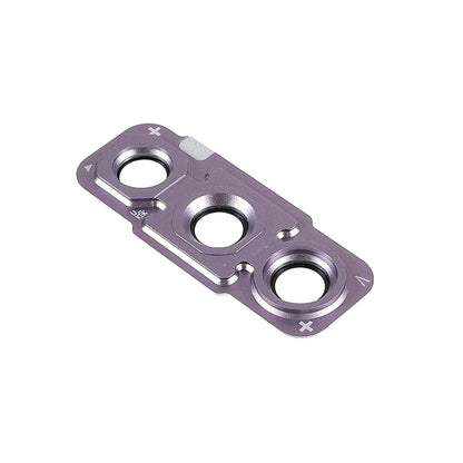 For Samsung Galaxy S21 FE 5G OEM Back Camera Lens Ring Cover with Glass Lens Replacement (without Logo)