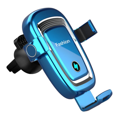 S19 15W Wireless Phone Charger Car Air Vent Holder Mount Gravity Sensing Auto Clamping Phone Stand Holder Qi Wireless Fast Charger