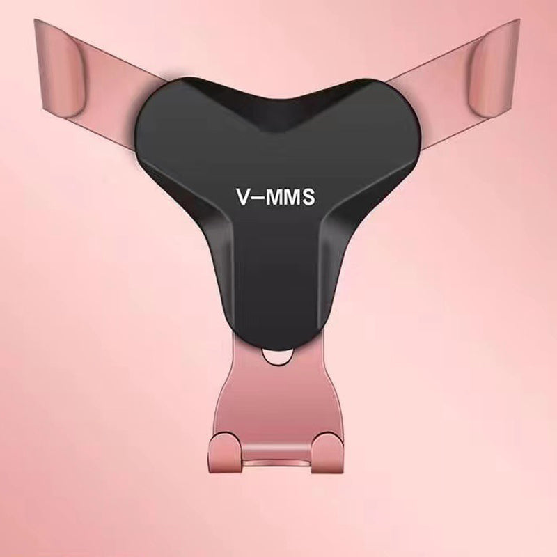 V-MMS Car Air Outlet Mount Gravity Phone Holder Y-Shape Air Vent Cellphone Bracket