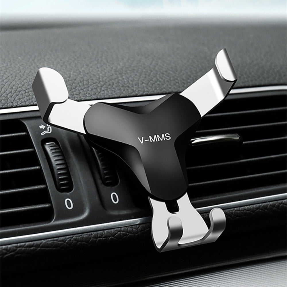 V-MMS Car Air Outlet Mount Gravity Phone Holder Y-Shape Air Vent Cellphone Bracket
