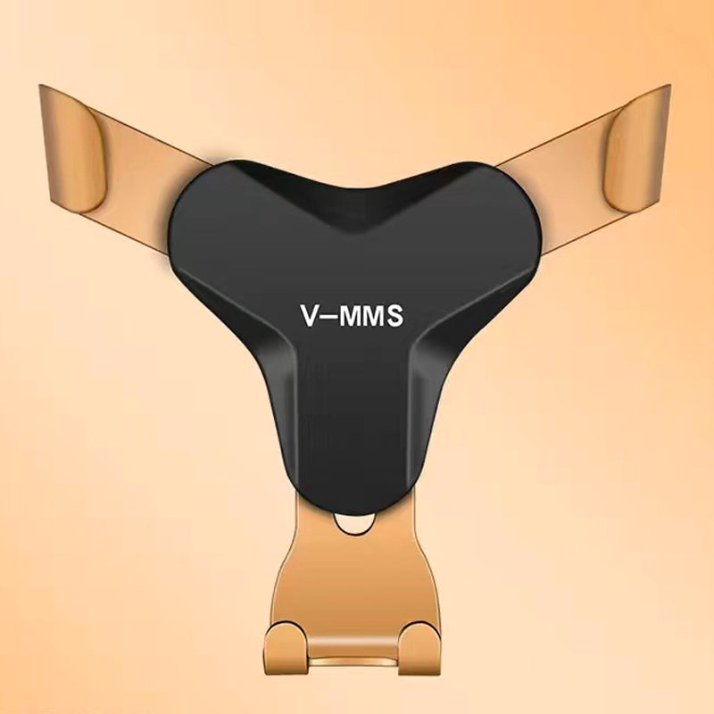V-MMS Car Air Outlet Mount Gravity Phone Holder Y-Shape Air Vent Cellphone Bracket