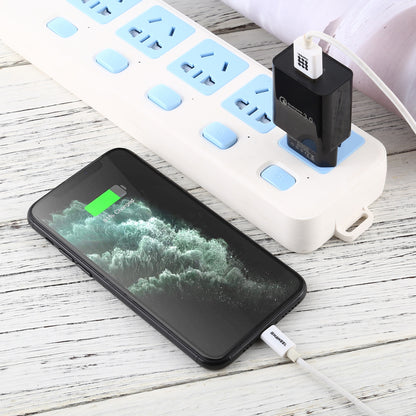 LZ-706 QC 3.0 Fast Charging USB Wall Charger Travel Power Adapter