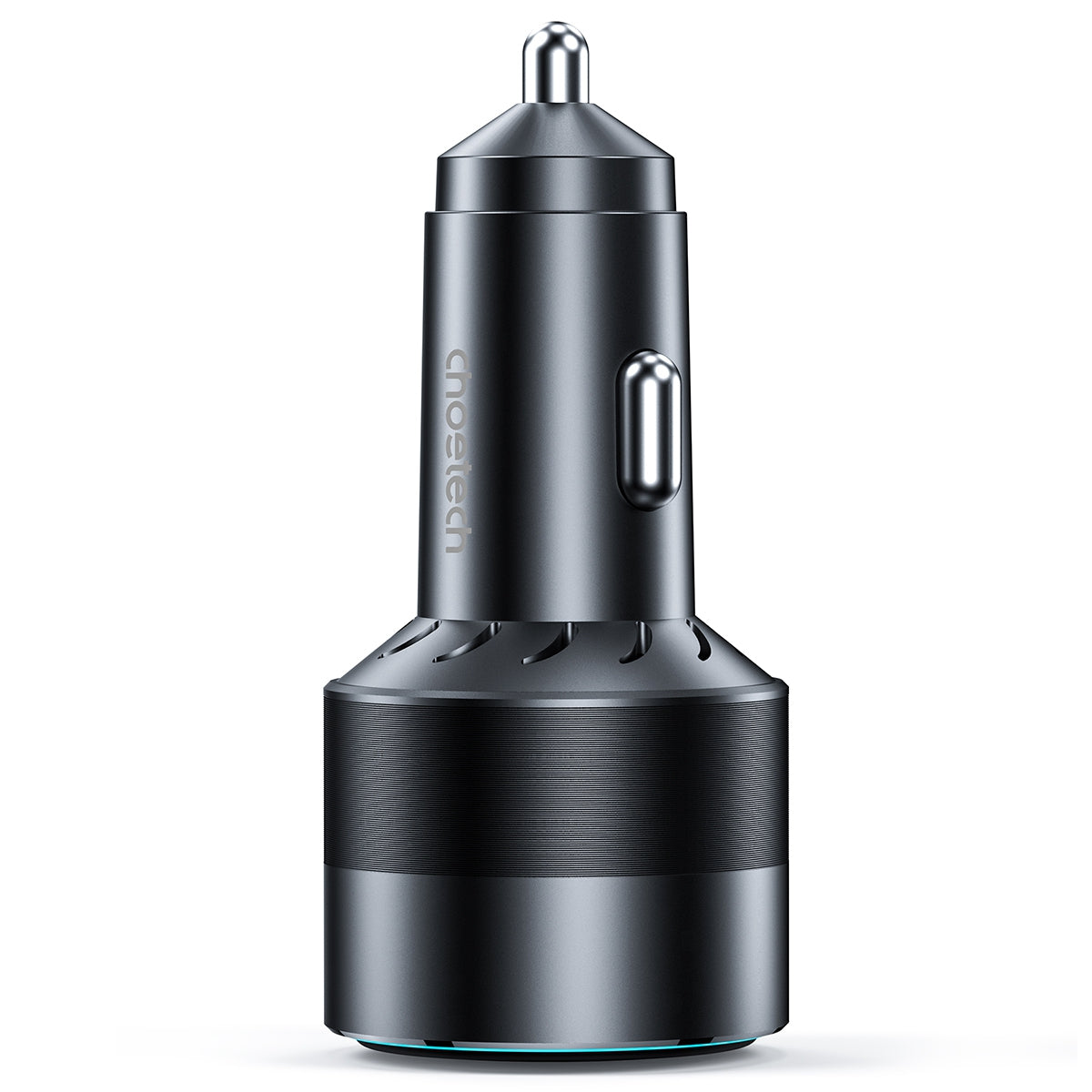 CHOETECH TC0011 130W Dual Type C Port+Single USB Port Car Charger QC3.0 PD3.0 Fast Phone Charger Quick Charging Universal Charger Station for Vehicles