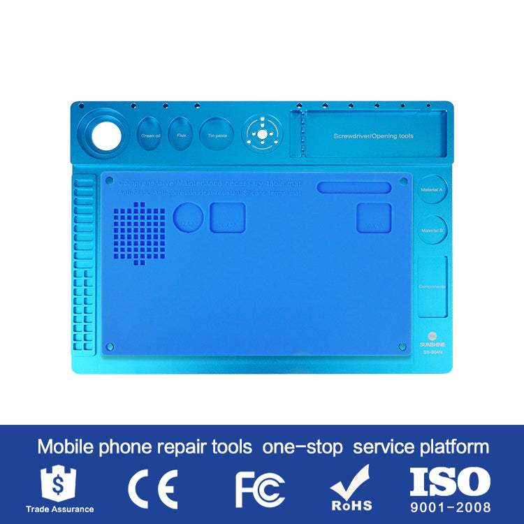 SUNSHINE SS-004N Microscope Repair Pad (Metal + Silicone)