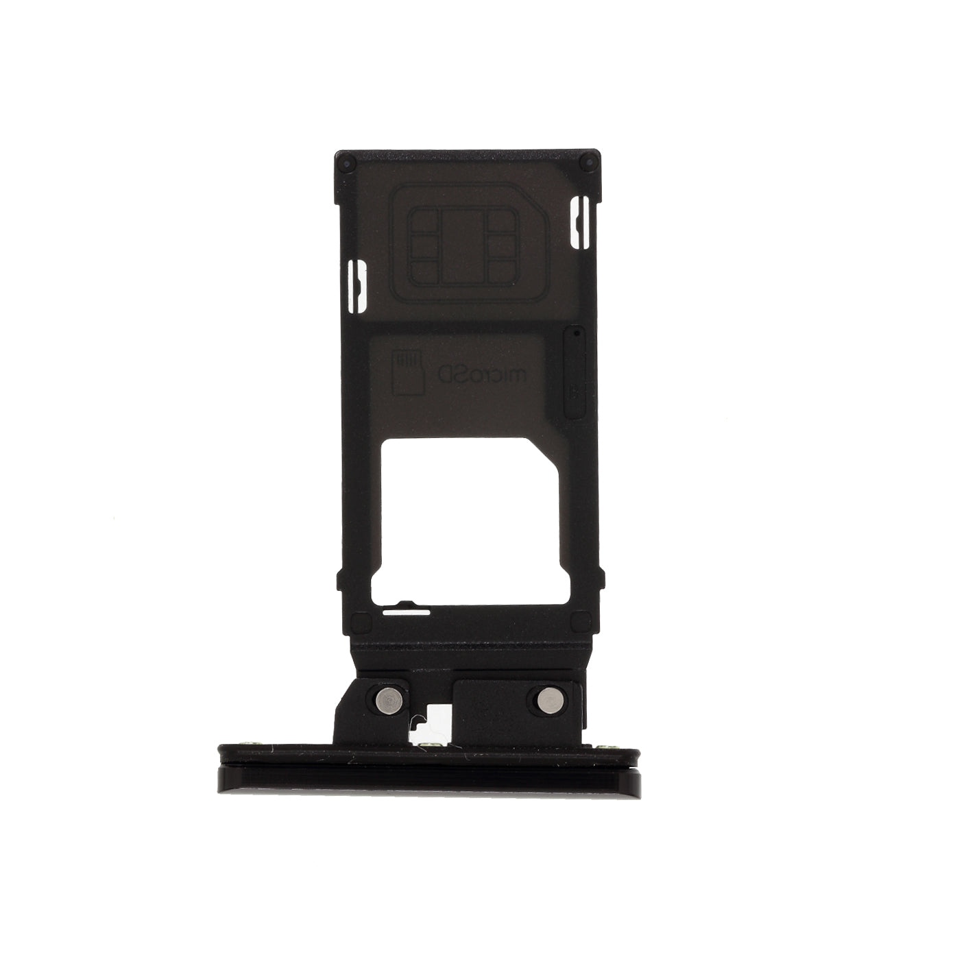 OEM SIM Card Tray Part for Sony Xperia XZ3 H9436/H8416/H9493 - Black