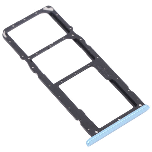 For Realme C20 RMX3063 / C20A RMX3061 Dual SIM Cards + Single TF Card Tray Holder Replacement (without Logo)