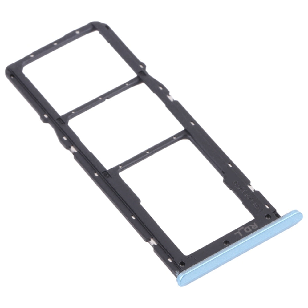 For Realme C20 RMX3063 / C20A RMX3061 Dual SIM Cards + Single TF Card Tray Holder Replacement (without Logo)