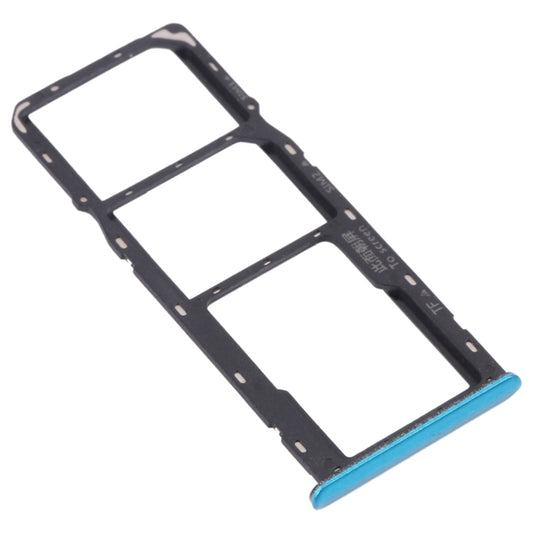 For Realme 5i RMX2030, RMX2032 Dual SIM Cards + Single TF Card Tray Holder Replacement (without Logo)
