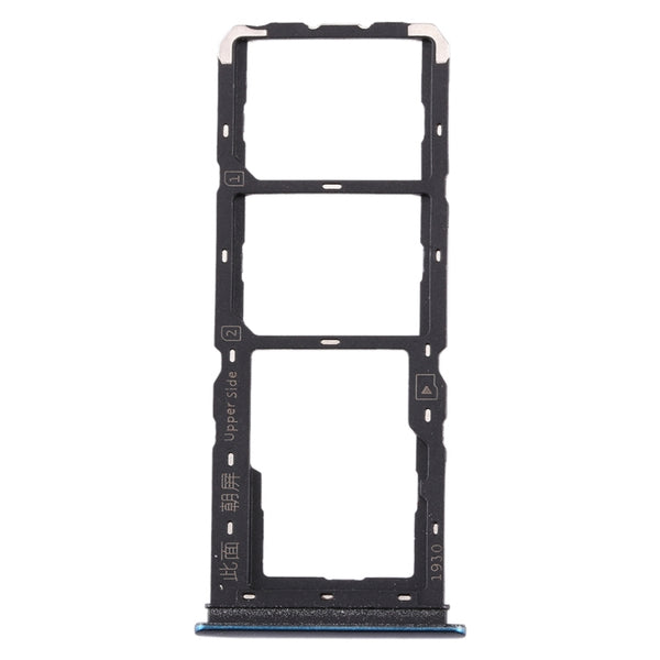 For vivo Y3 Dual SIM Cards + Single TF Card Tray Holder Replacement (without Logo)