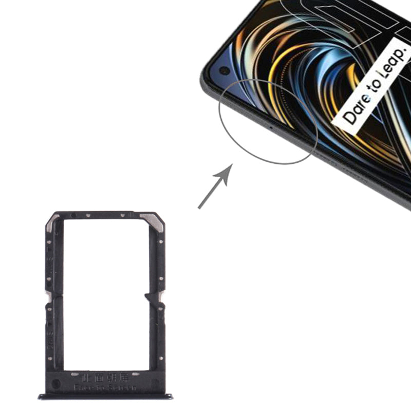 For Realme GT 5G/GT Neo/X7 Max 5G Dual SIM Card Tray Holder Replacement (without Logo)