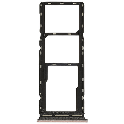 For Infinix Note 10 Pro X695 / Note 10 Pro NFC X695C Dual SIM Cards + Single SD Card Tray Holder Replacement (without Logo)