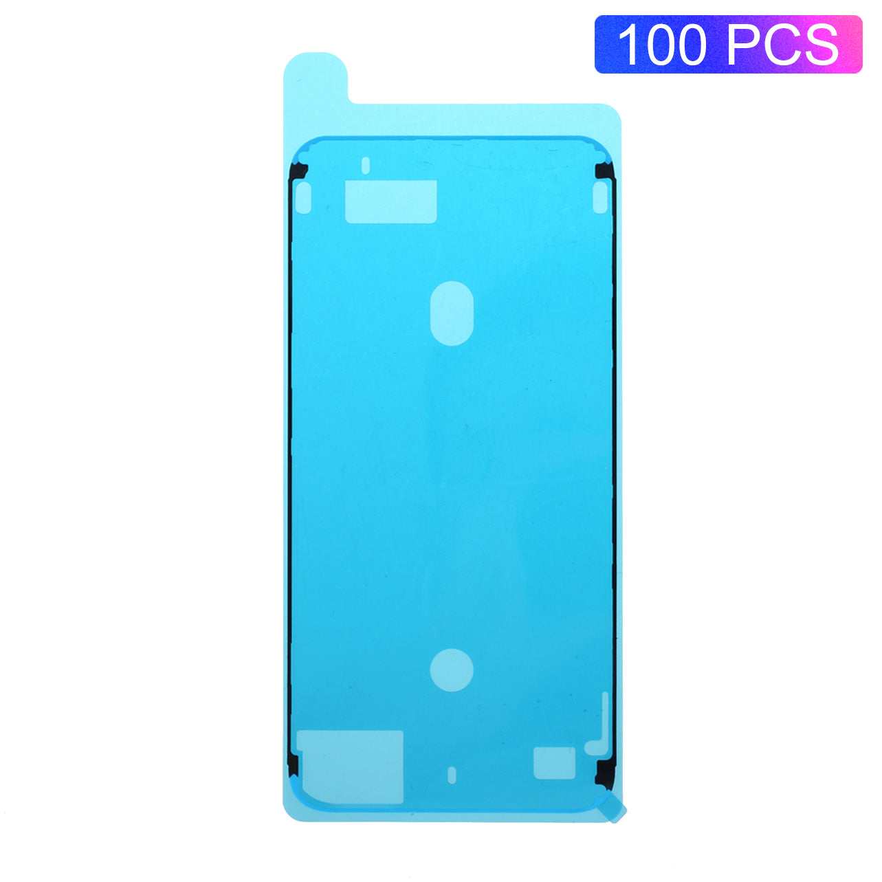 100Pcs/Pack Middle Plate Screen Frame Adhesive Stickers for Apple iPhone 7 Plus 5.5 inch