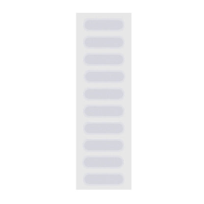 10Pcs / Set 15 x 4.5cm Mobile Phone Dustproof Net Stickers Speaker Mesh Protector Anti Dust Adhesive Dust Sticker Universal Phone Trumpet Net Accessories
