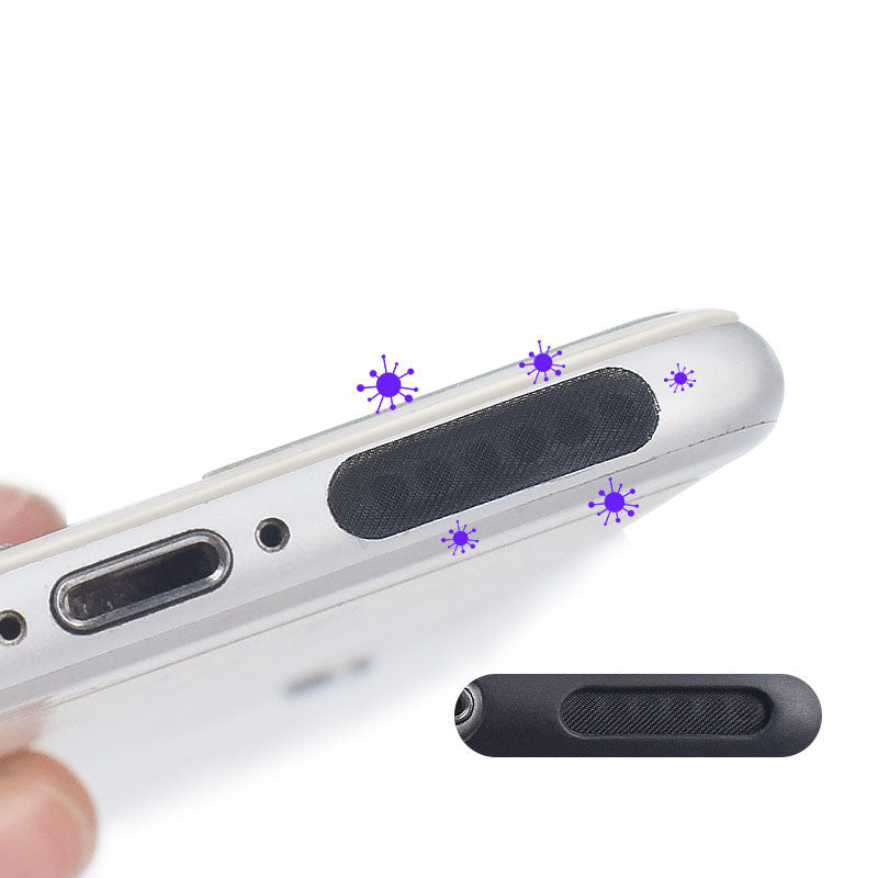 10Pcs / Set 15 x 4.5cm Mobile Phone Dustproof Net Stickers Speaker Mesh Protector Anti Dust Adhesive Dust Sticker Universal Phone Trumpet Net Accessories